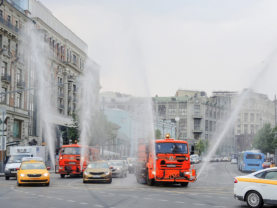 По коронавирусу в Москве ударят дезинфекцией