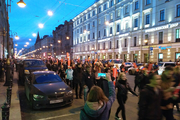 СК возбудил уголовное дело после опоздания скорой помощи к пациенту во время акции протеста в Петербурге