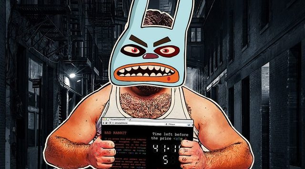 Установлен рассылавший вирус BadRabbit домен