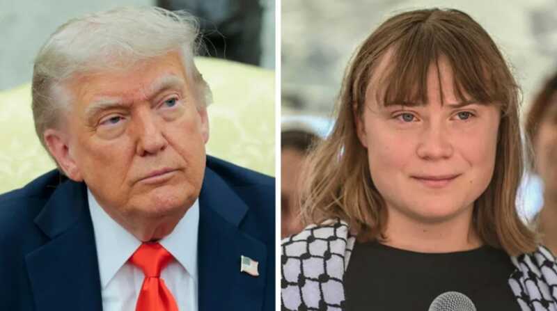 Трамп высказался по поводу ареста судна с Гретой Тунберг, отметив, что она «необычная и злобная»