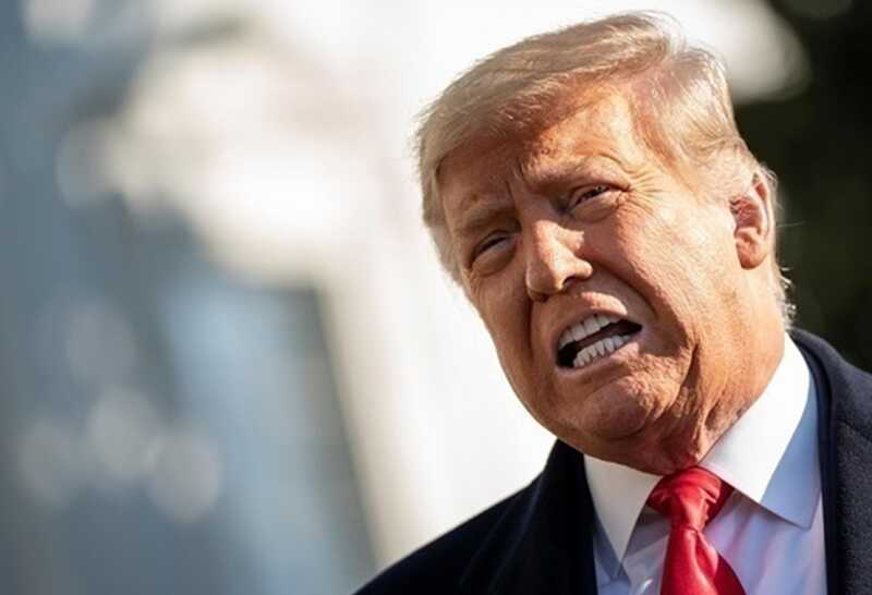 Журнал Time выпустил новую обложку с изображением "пылающего" Трампа