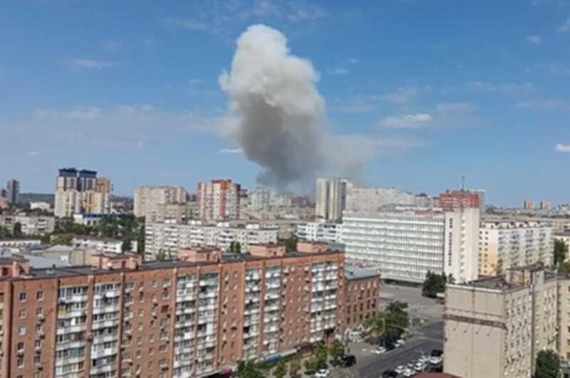 В центральной части Ростова произошёл взрыв