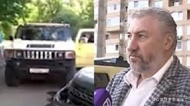 Челентано на Hummer. "Помощник депутата" наводит ужас на автомобилистов Питера