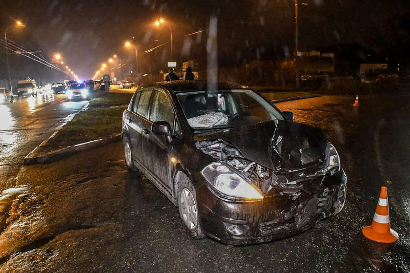Водитель Nissan не пострадал Водитель Nissan не пострадал