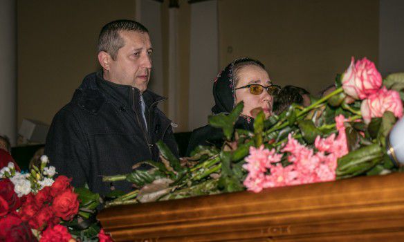 Церемония прощания с Мирославом Поповичем