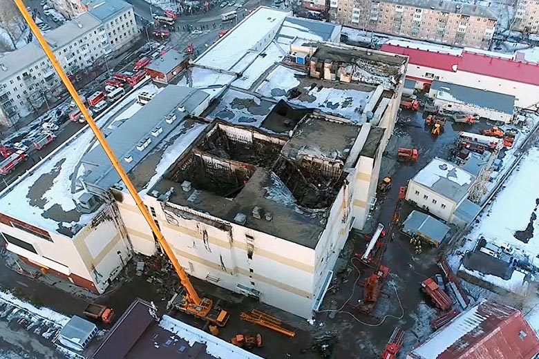 Пожар в торговом центре «Зимняя вишня»